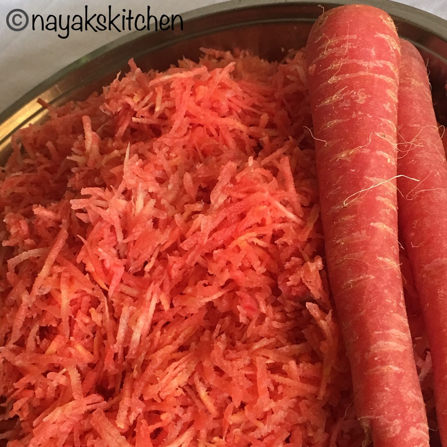Grated Carrots