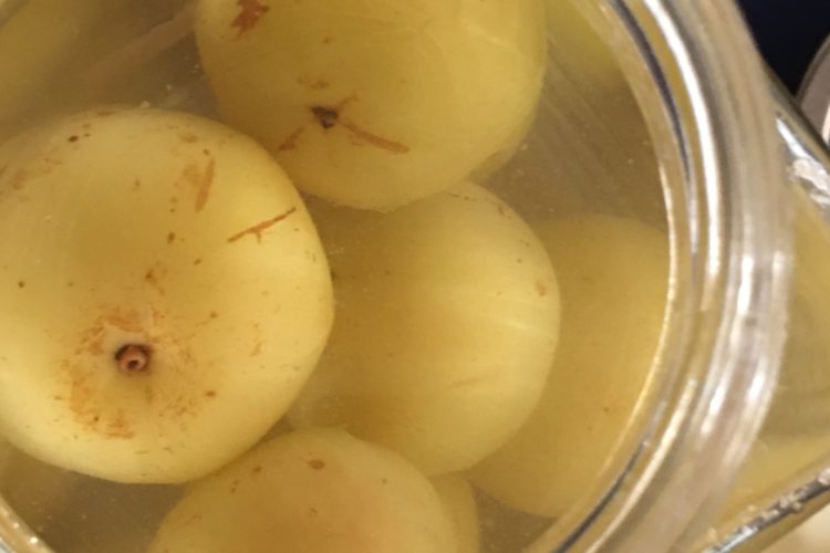 Amlas in a glass bottle