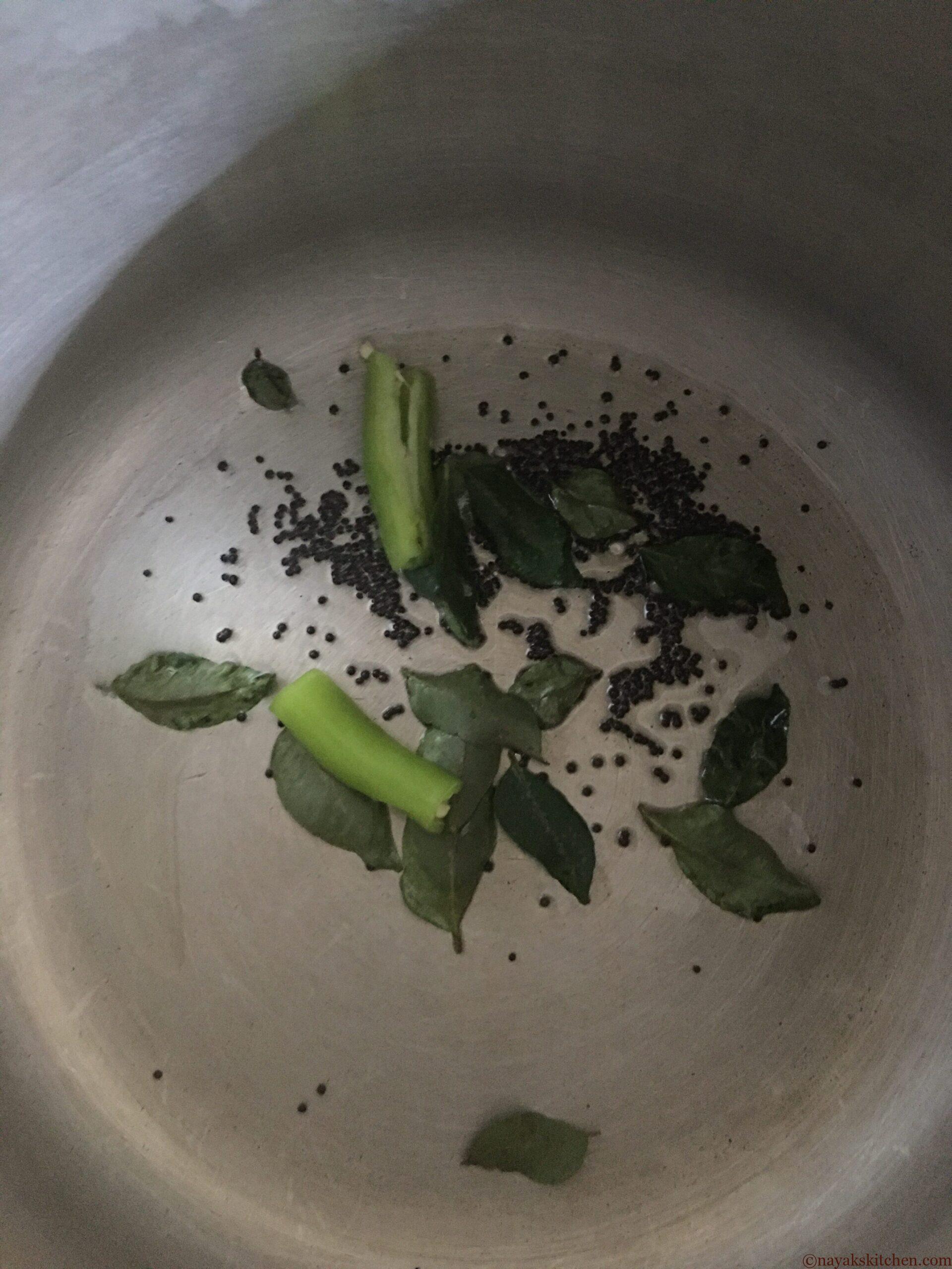 Adding chillies