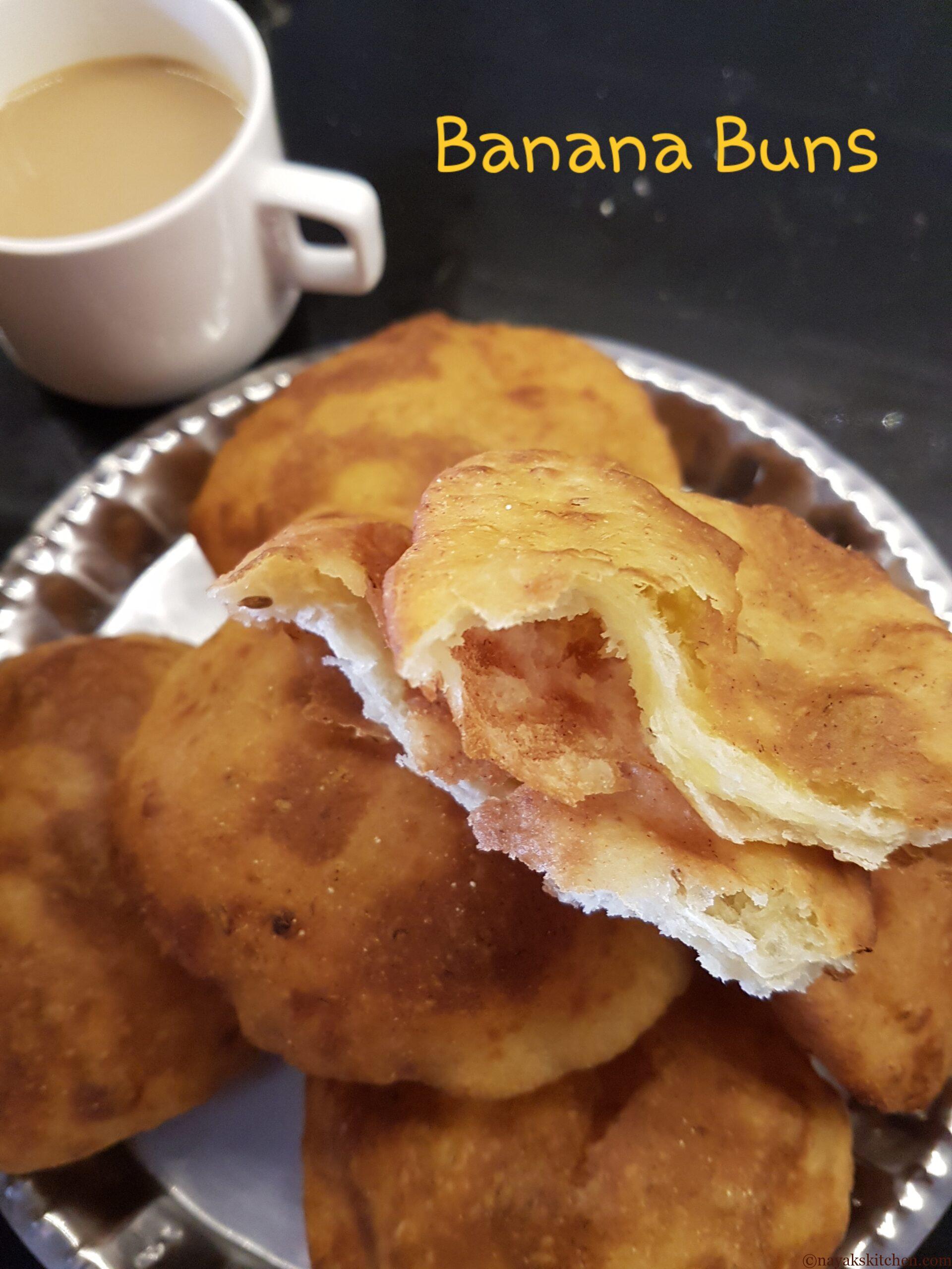 Banana Buns www.nayakskitchen.com