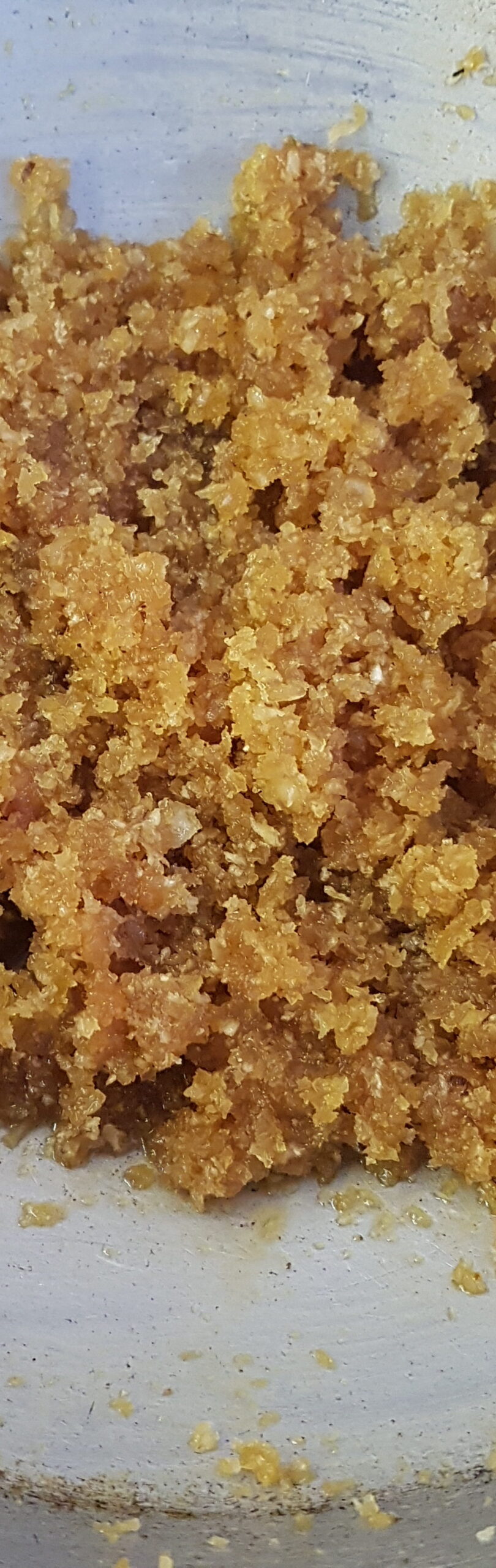 Coconut jaggery stuffing ready