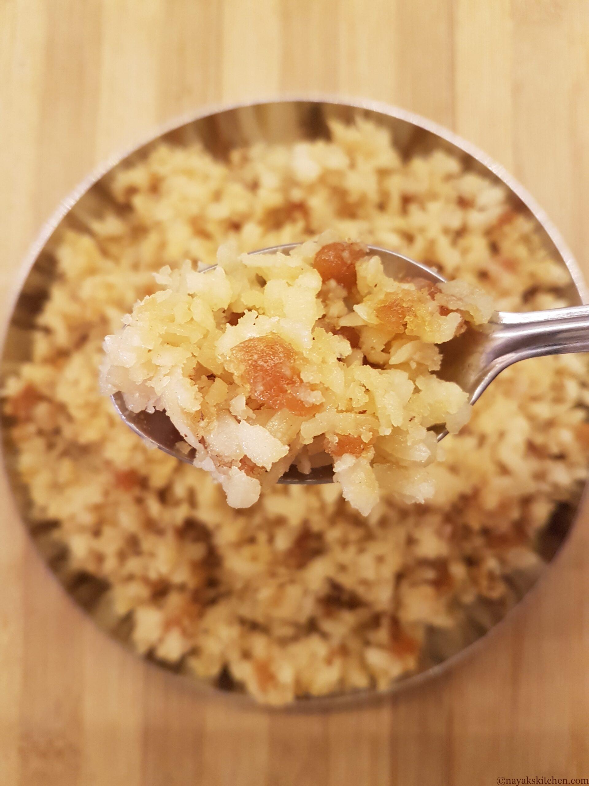 Closeup image of God Fov or sweet poha