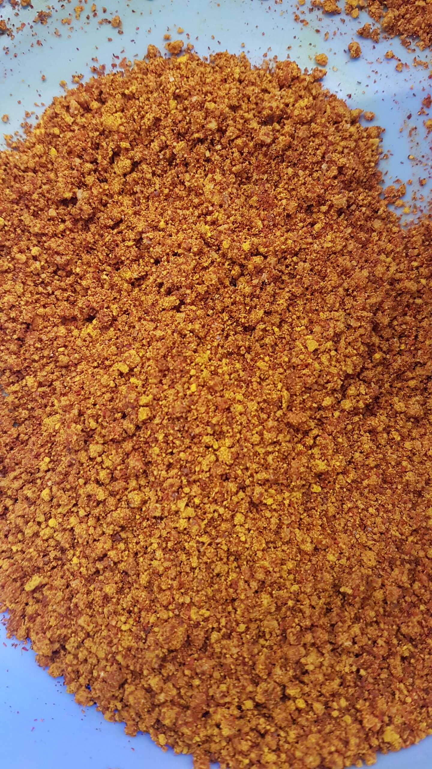 Spices mixed well to apply