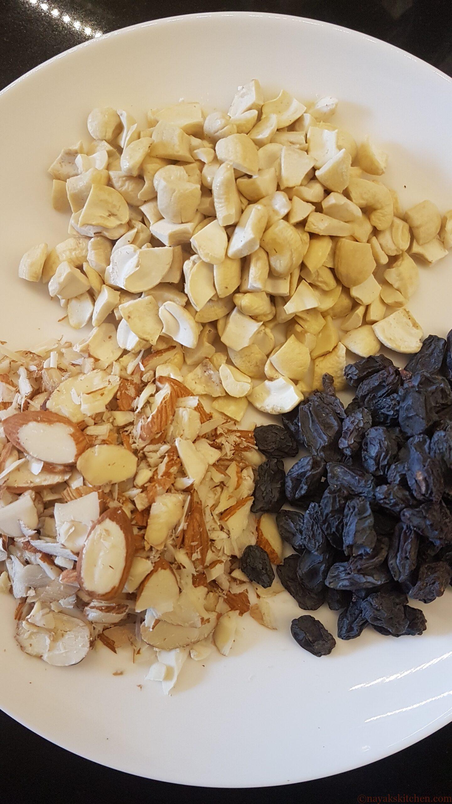 Dry fruits and nuts