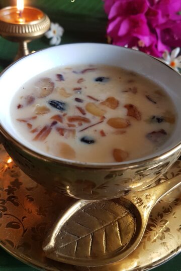 Authentic rice payasam