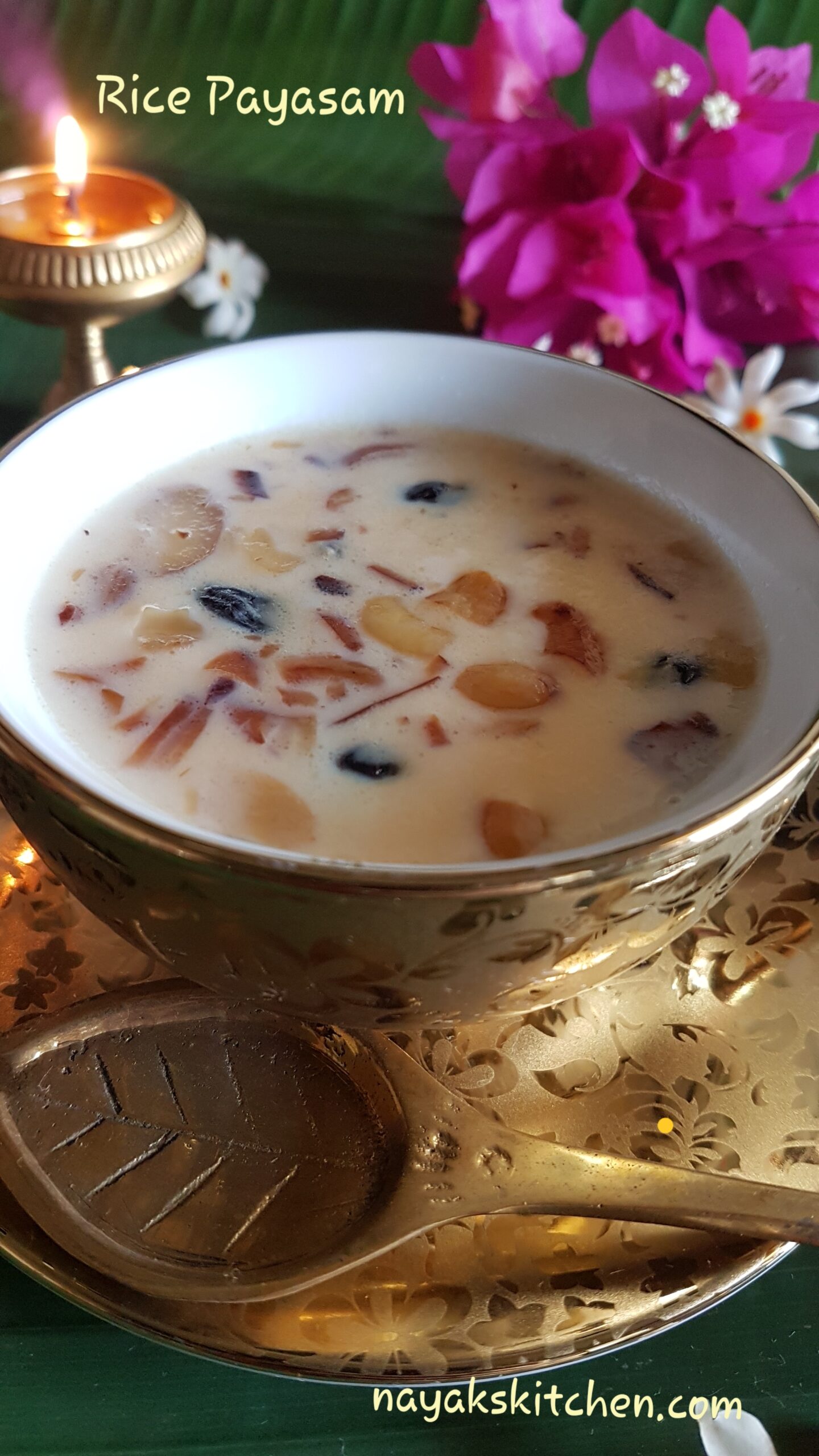 Rice Payasam/Tandlacho Payas