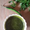 Coriander-mint chutney