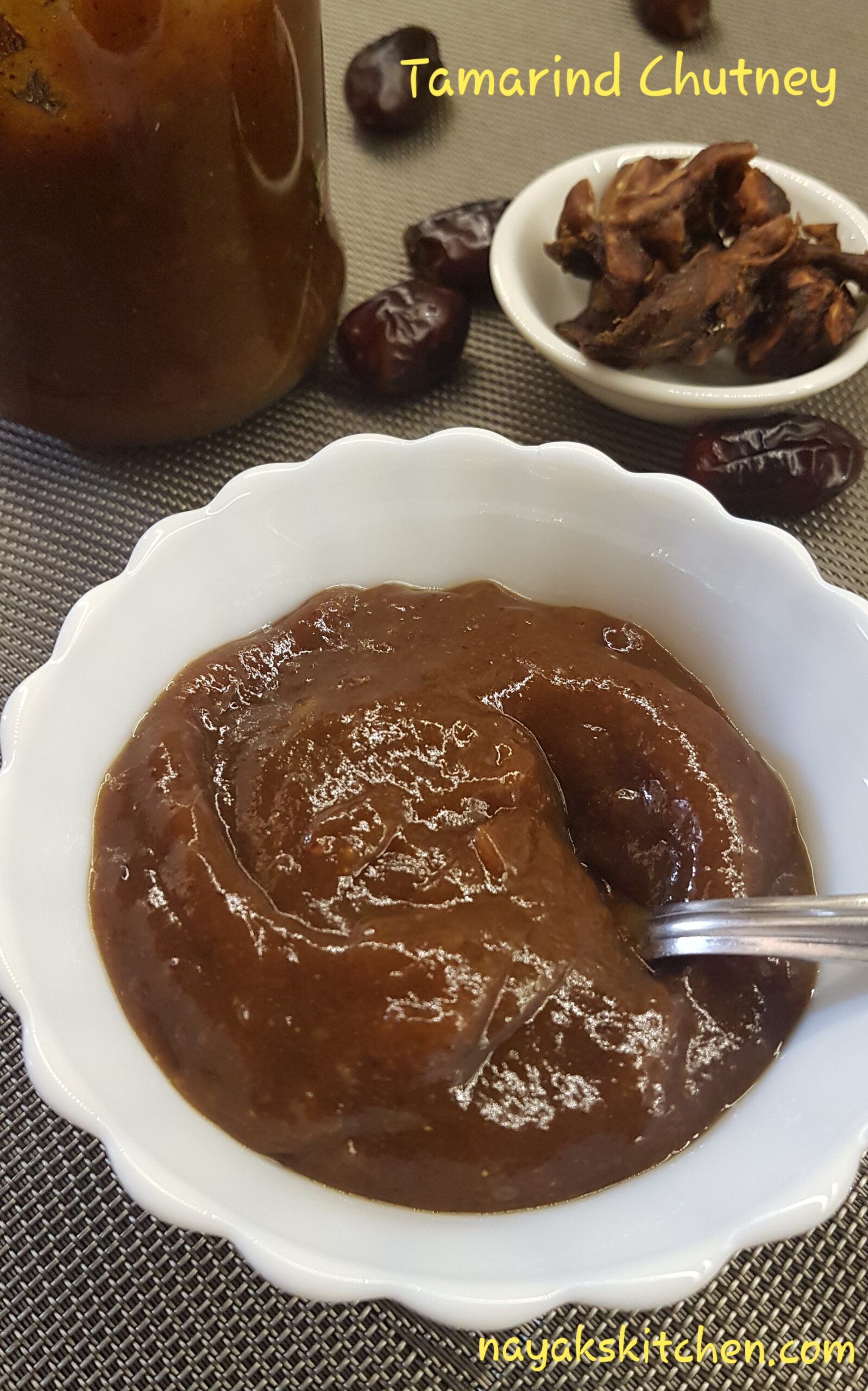 Tamarind date chutney