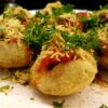 Sev puri ready to serve