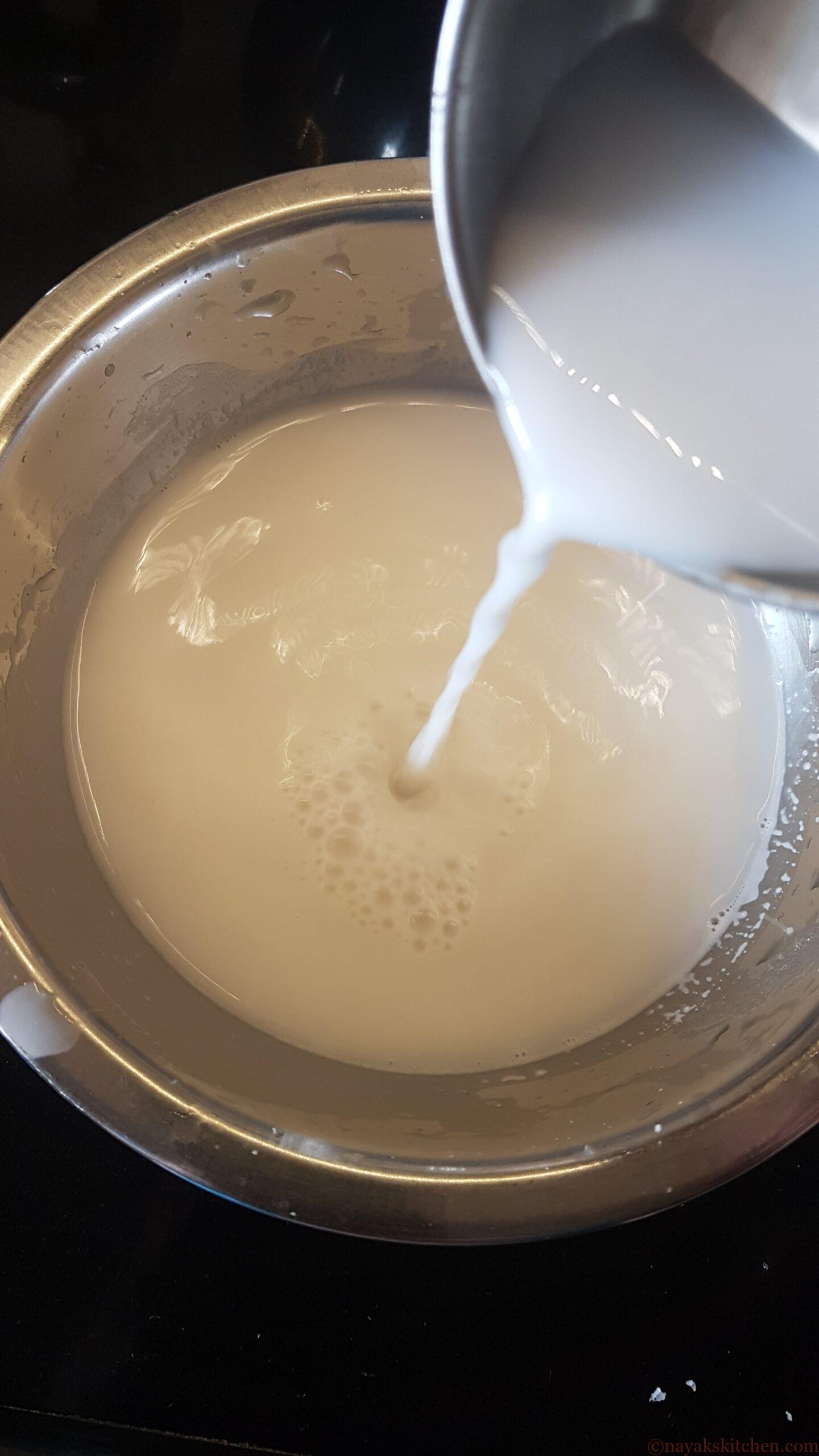 Thin coconut milk