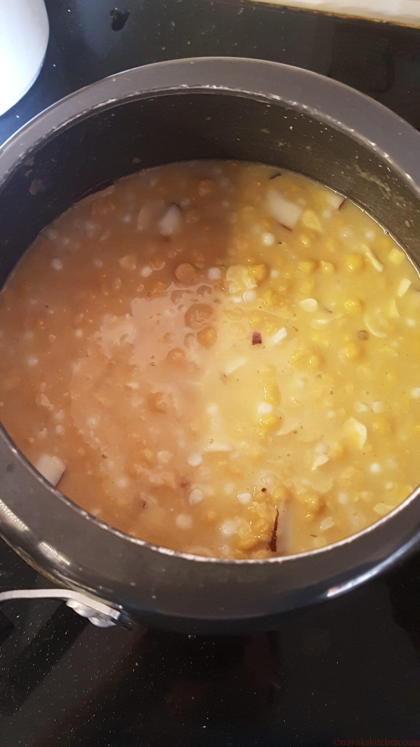 Stir everything well