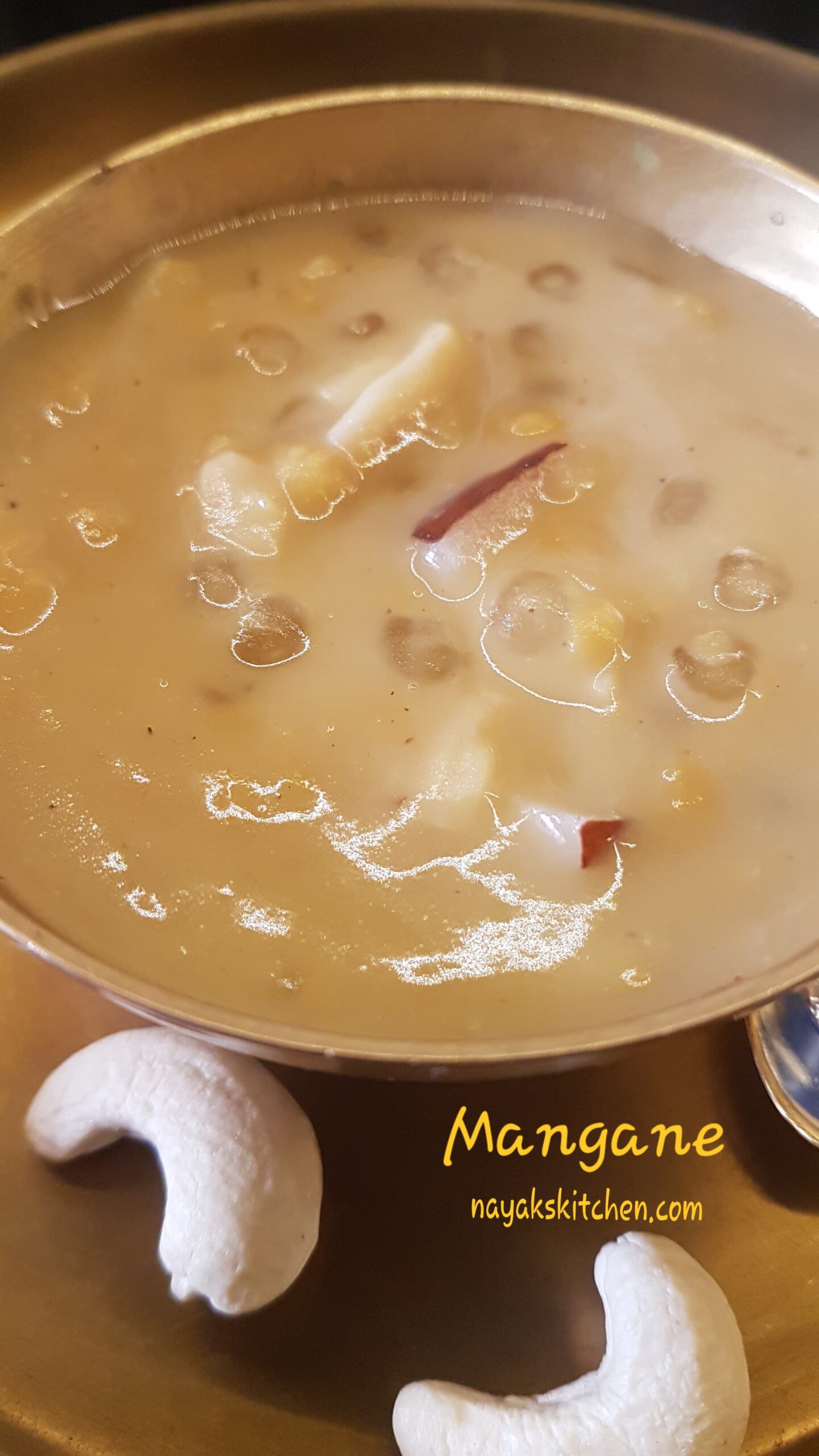 Mangane/Chana Sago Payasam