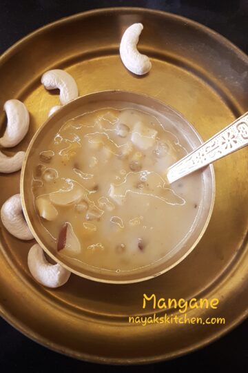 Mangane/Chana Dal Kheer