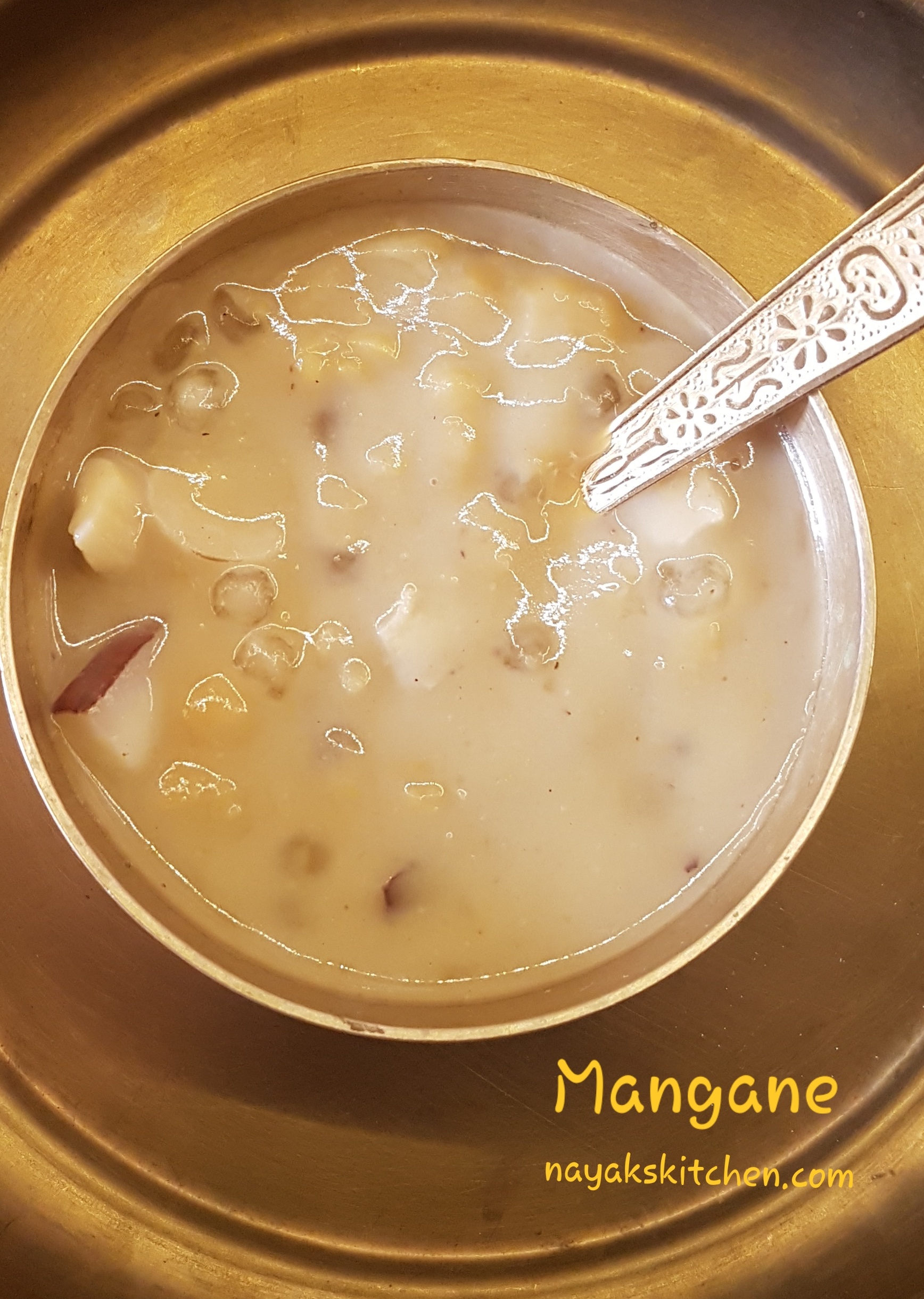 Mangane/Chana Dal-Sago Kheer