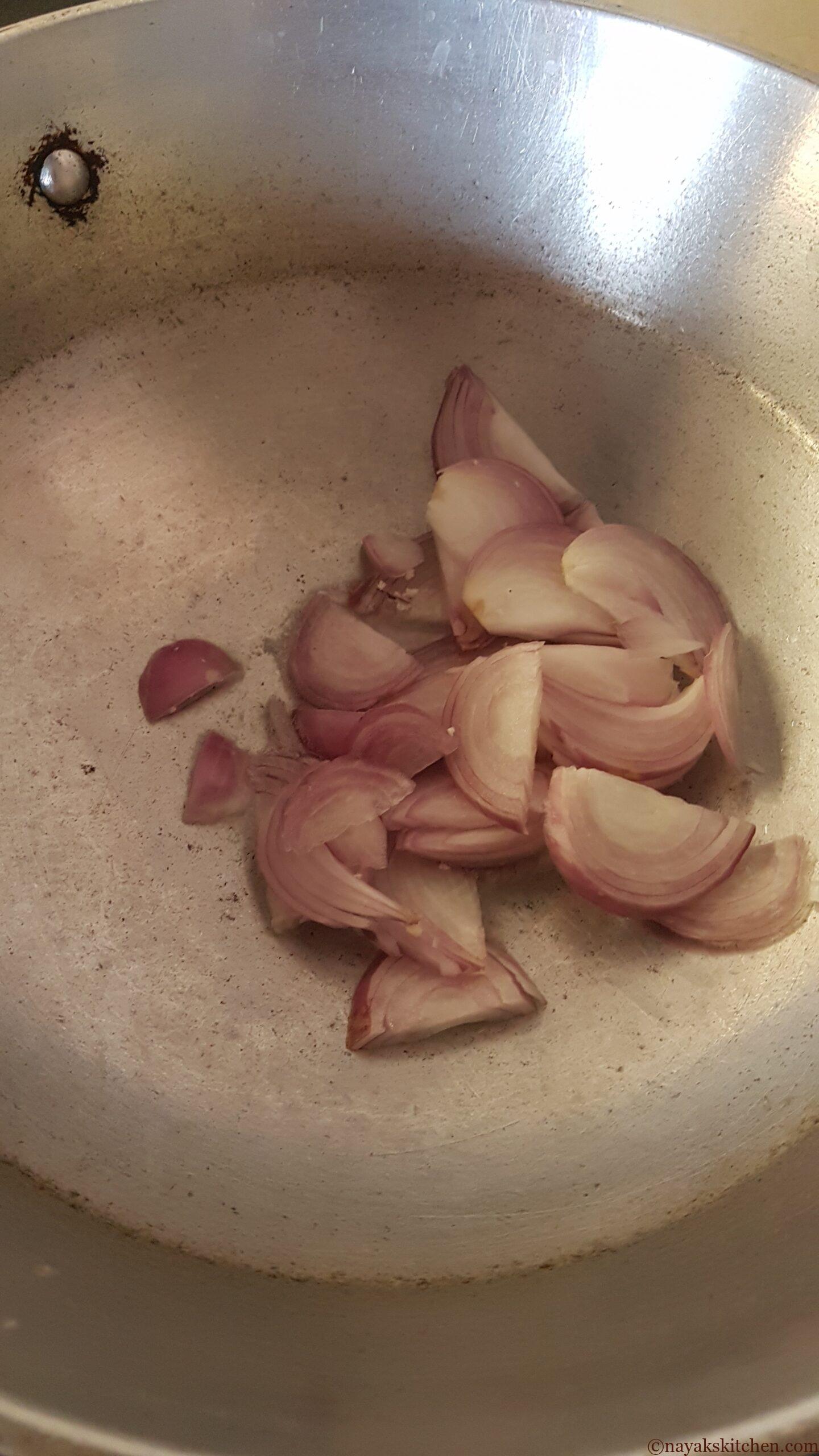 Adding onion