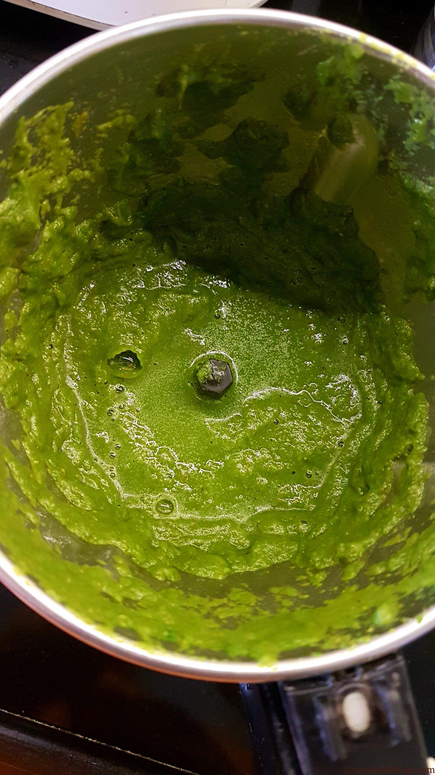 Green masala paste