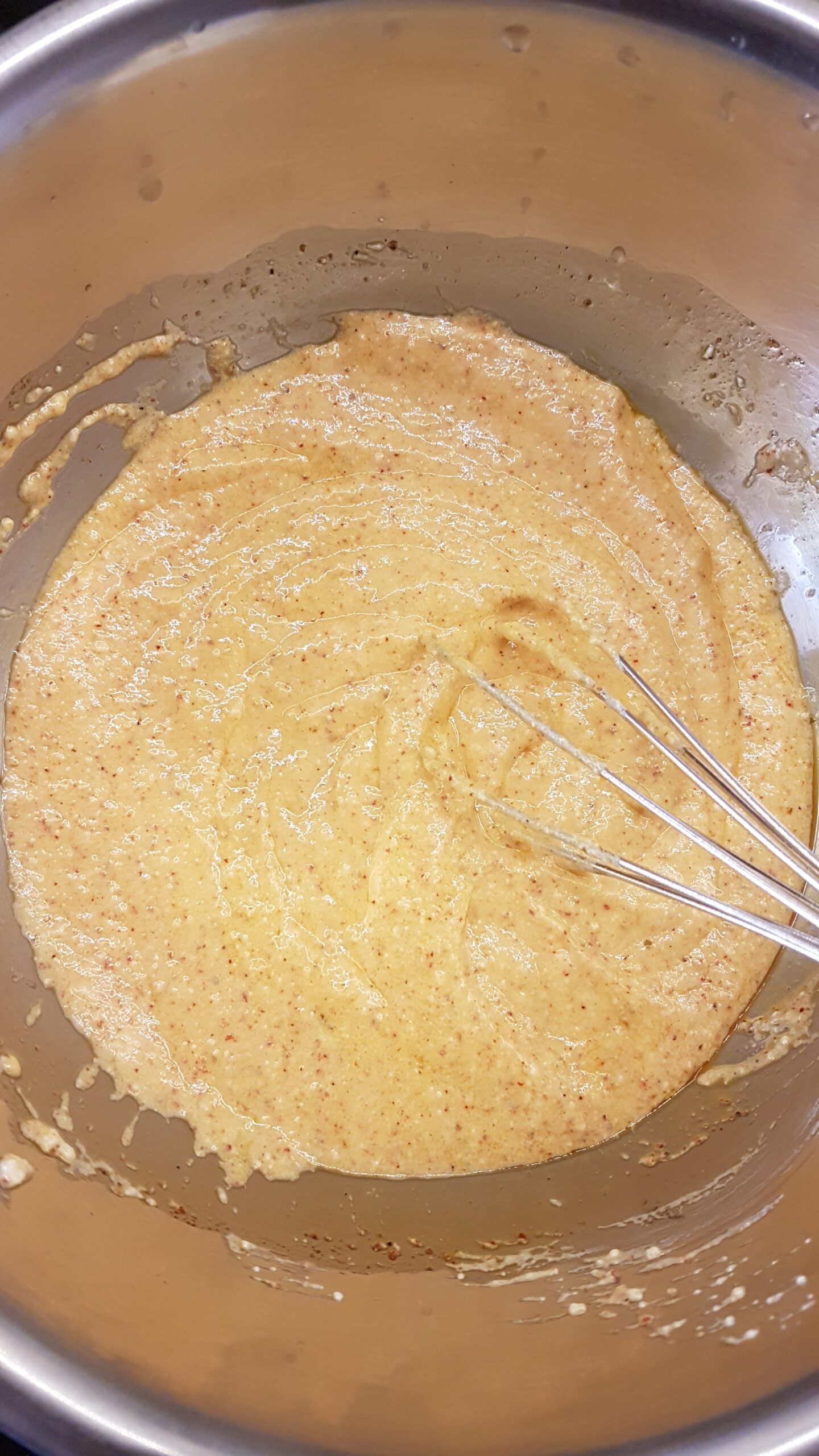 Whisked ingredients of second marination