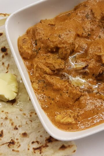 Creamy butter chicken