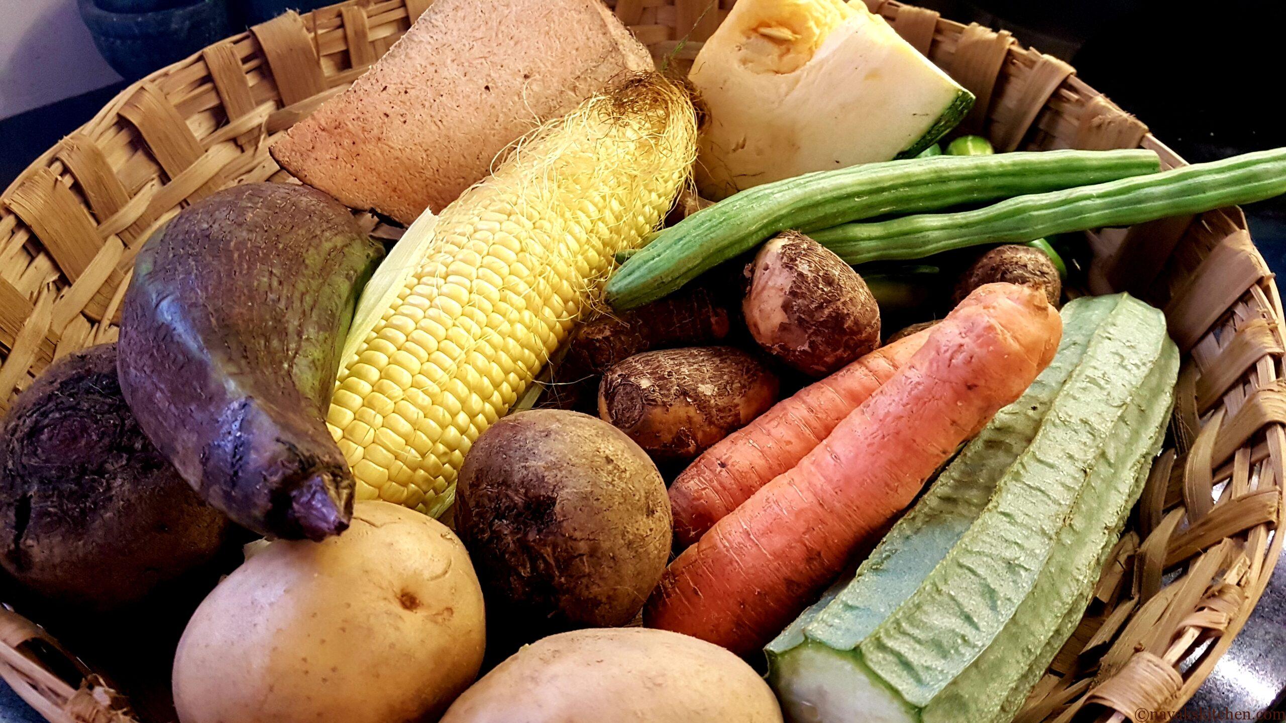 Mixed Vegetables for Khatkhate