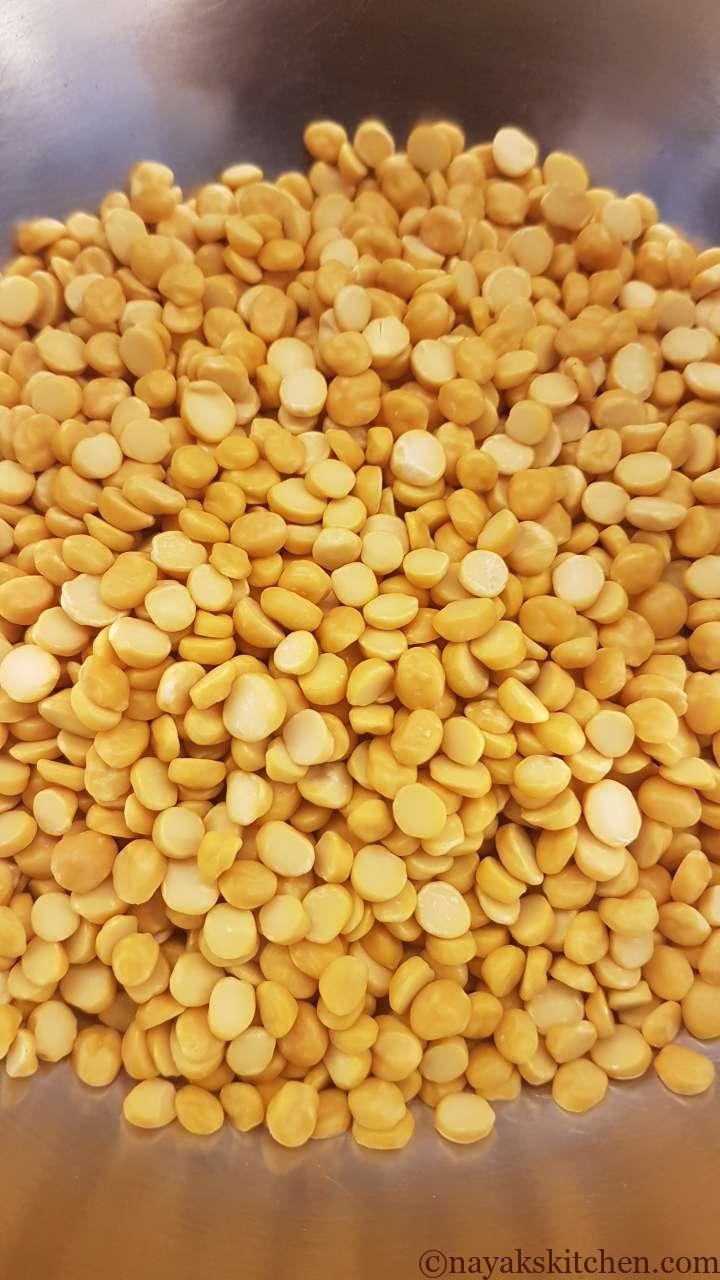 Chana dal (split chickpeas)