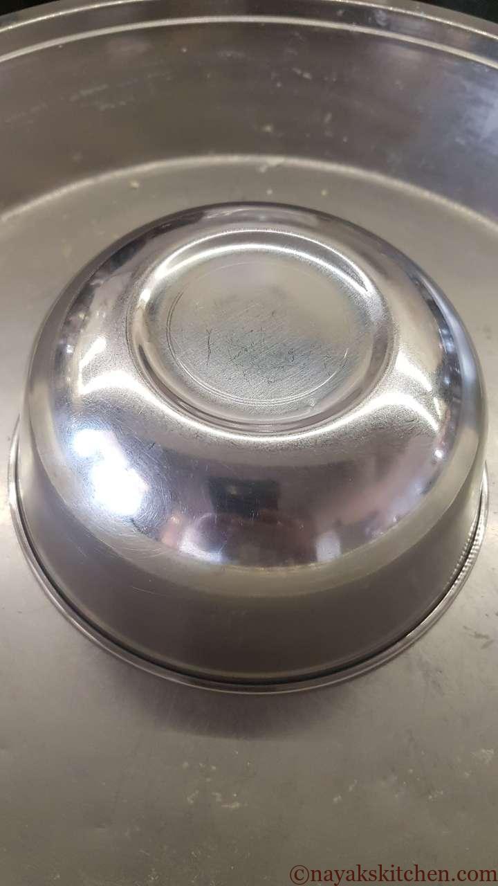 Cover the dough and keep aside