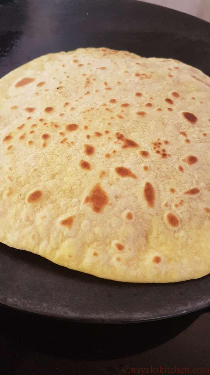Fried puran poli