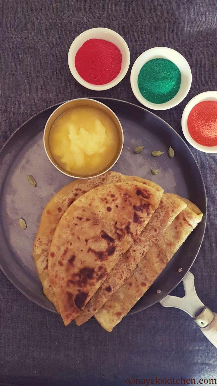 Perfect puran poli