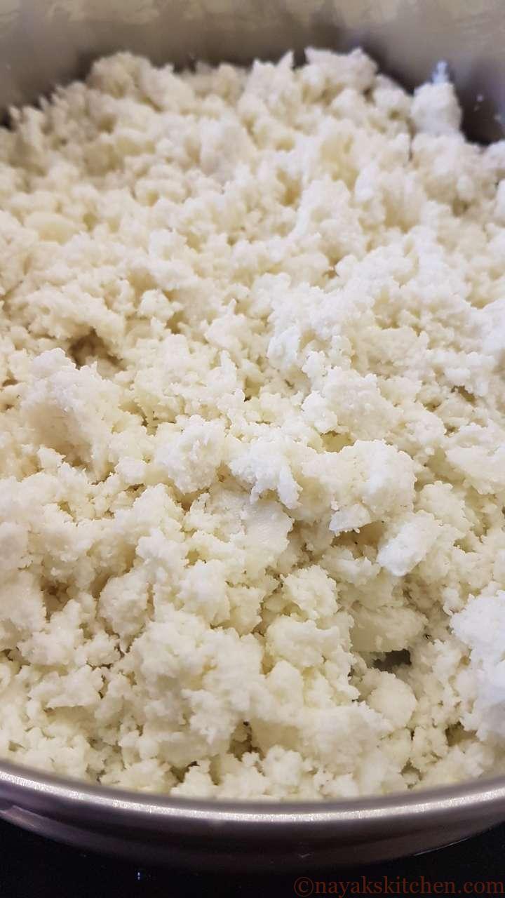 Crumbled Paneer