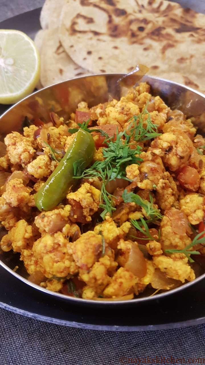 Restaurant-style Paneer Bhurji Recipe