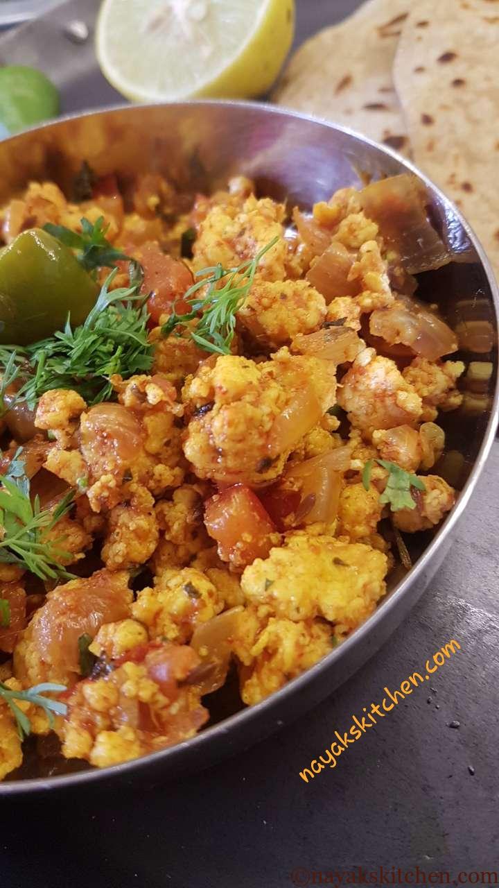 Paneer Bhurji/Cottage Cheese Bhurji