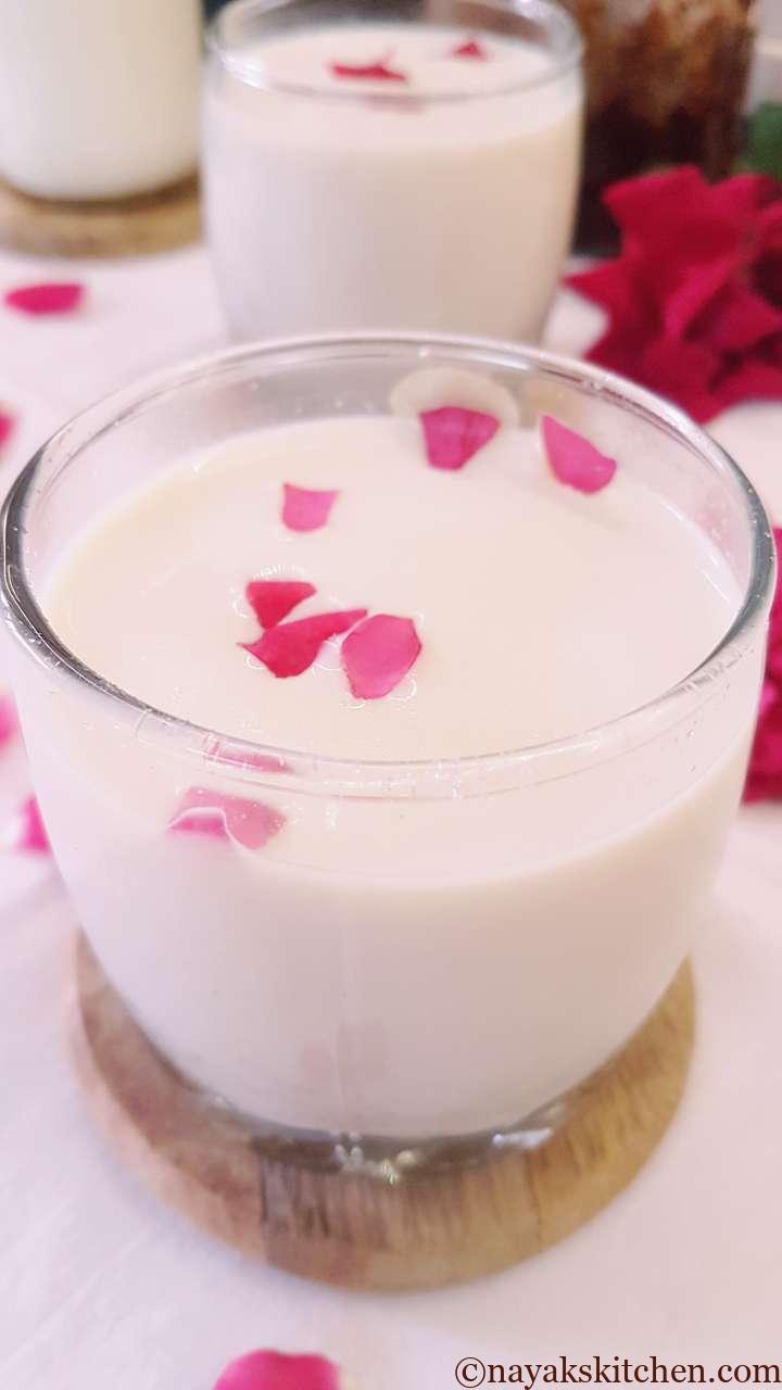 Gulkand Milk