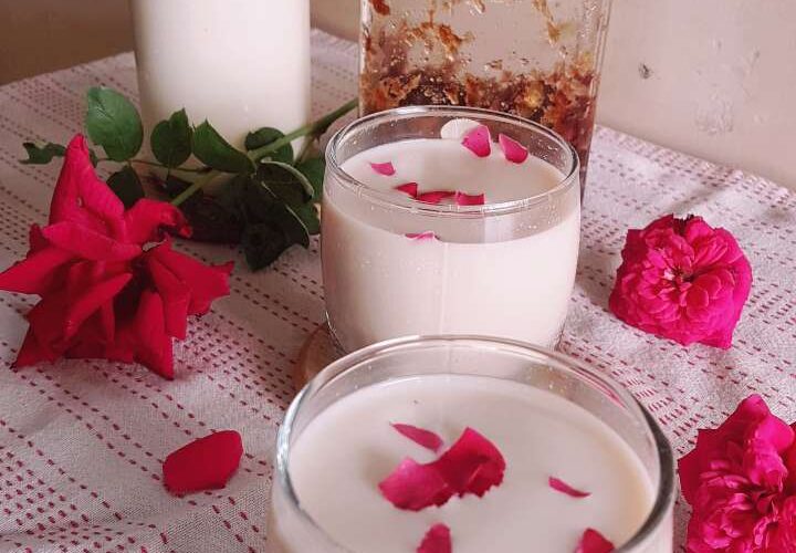 Delicious Gulkand Milk