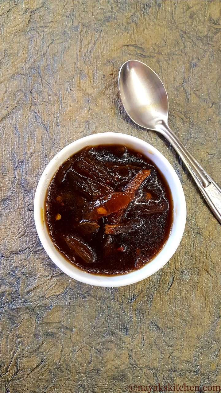 Sweet bilimbi pickle