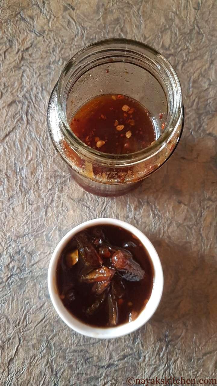 Sweet bilimbi pickle