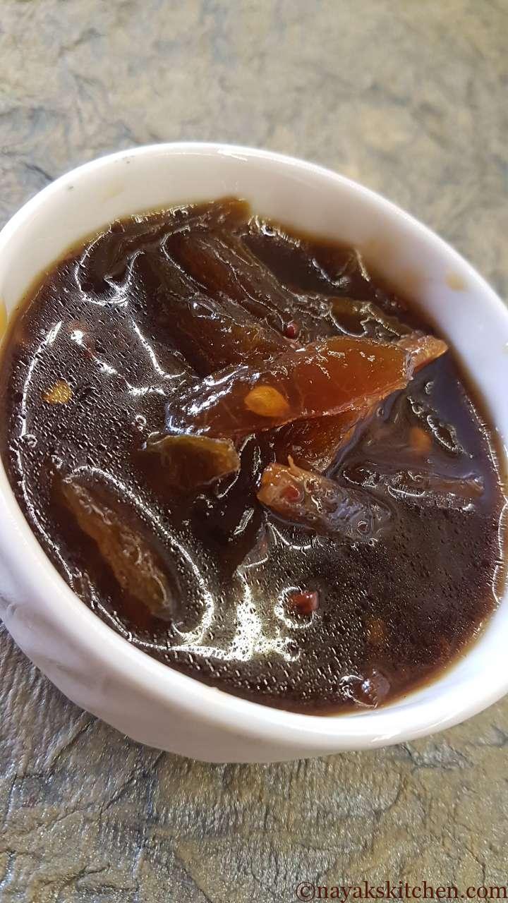 Sweet bilimbi pickle