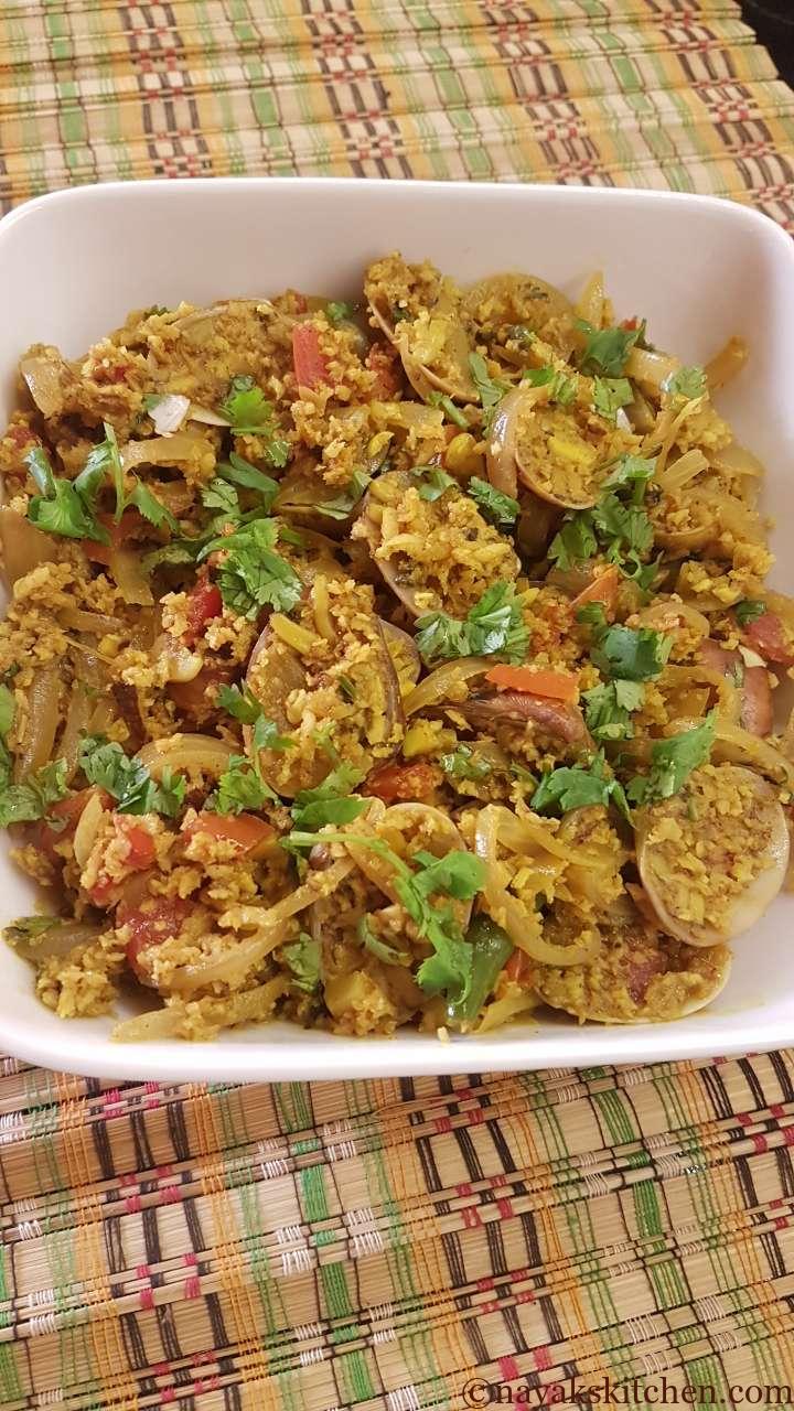 Clams Sukka (Sauteed clams recipe)