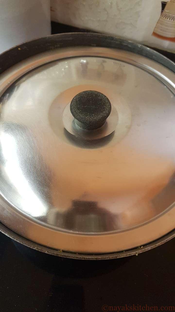 Cover and cooking everything