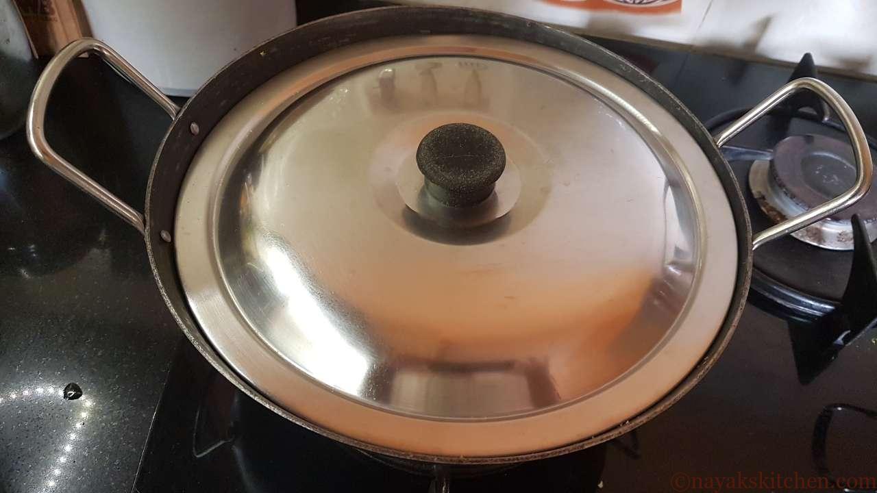 Cover and cooking everything