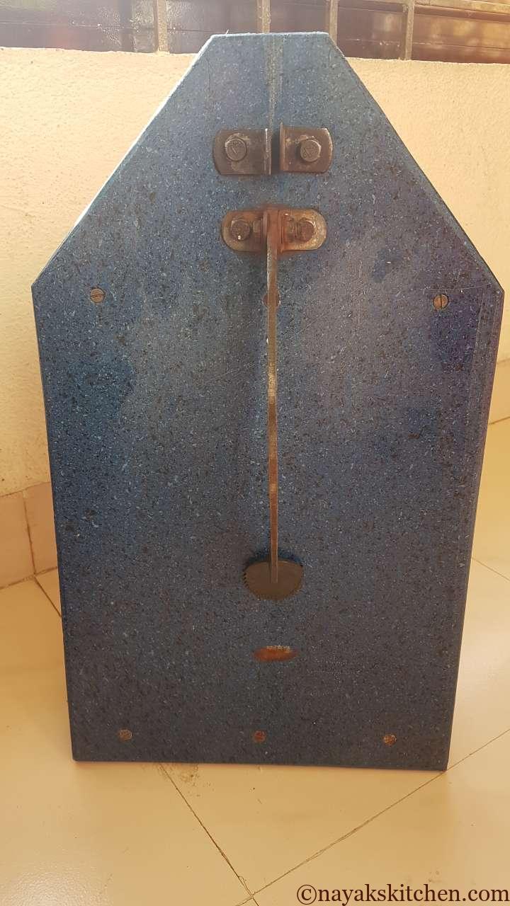 Aadoli - kitchen tool to scrape coconut, chop vegetables and clean fish.