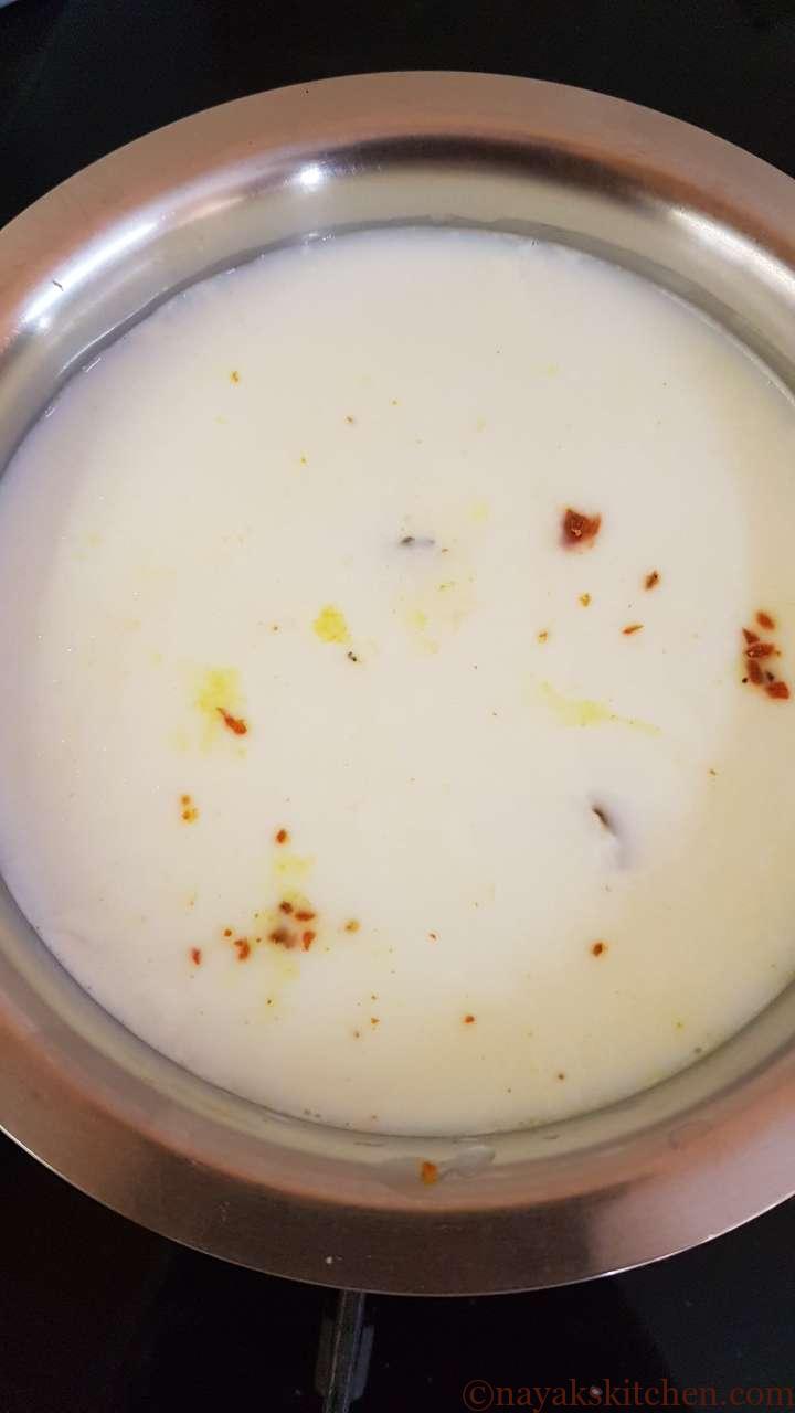 Adding roots to milk