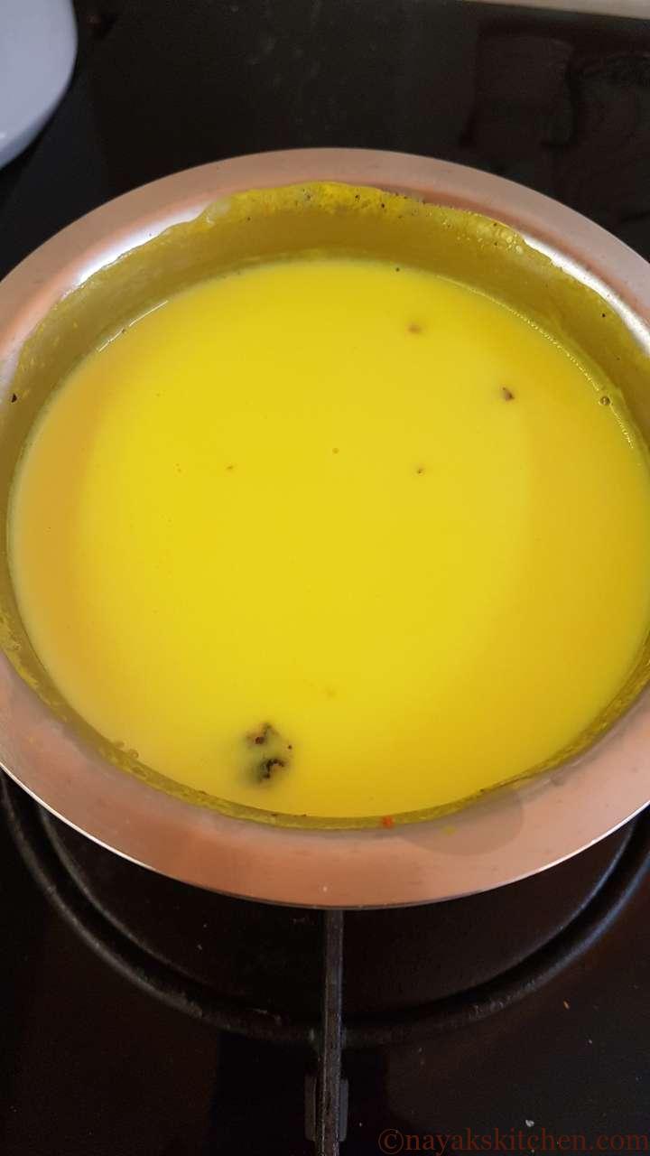 Turmeric and milk drink