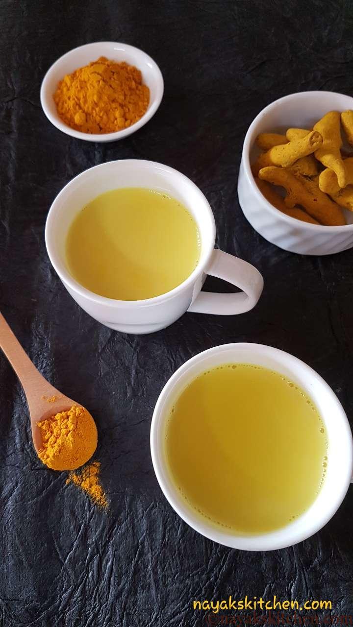 Turmeric Milk/Golden Milk/Haldi Doodh