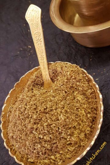 Kashaya Powder Recipe