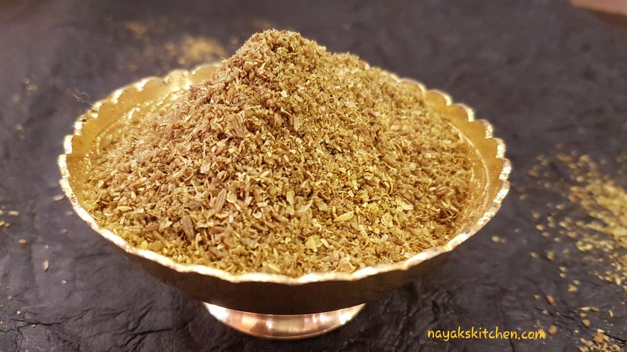 Kashaya powder recipe