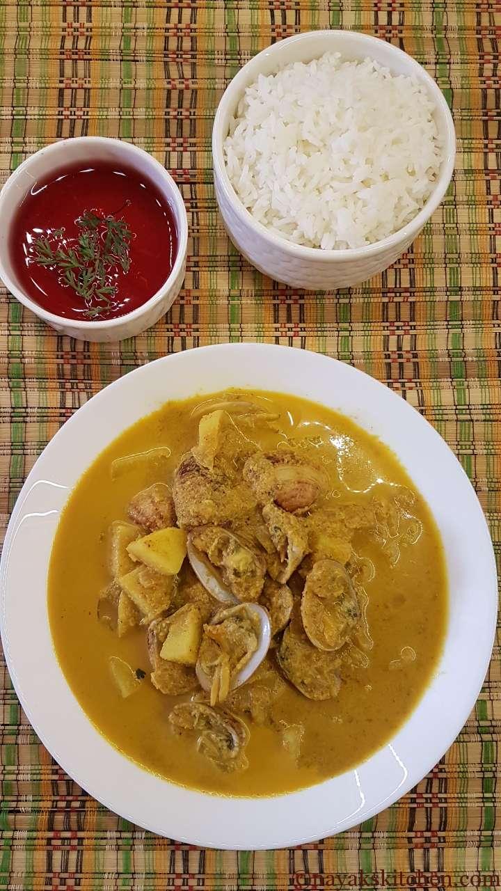 Goan seafood recipes (clam dishes)