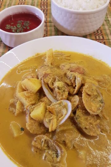 Goan curry recipe (clams recipe indian)