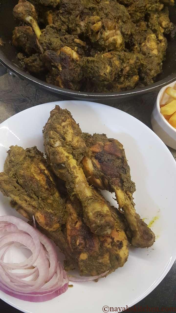 Goan chicken cafreal recipe