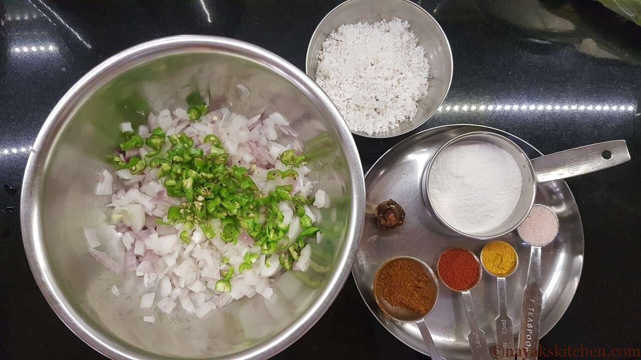 Ingredients for Tisryache Dangar