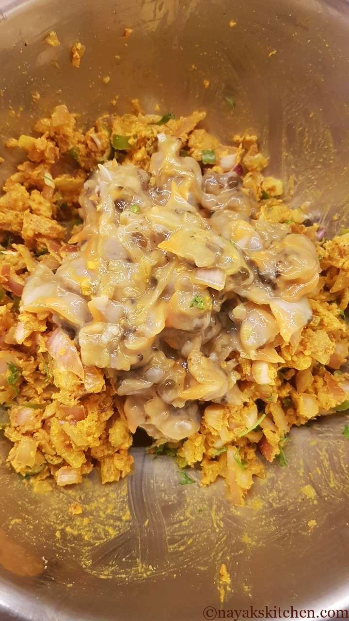 Adding tisreo to mixture