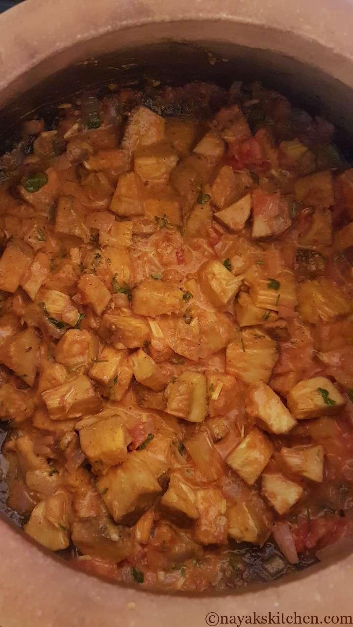 Mixing everything well